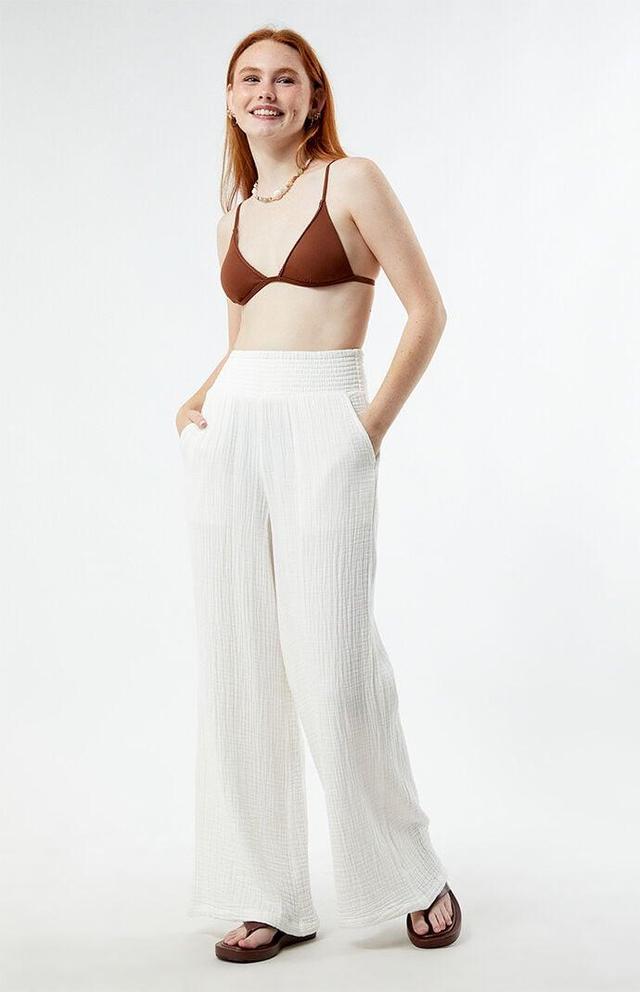 Billabong Womens New Waves Wide Leg Beach Pants Product Image