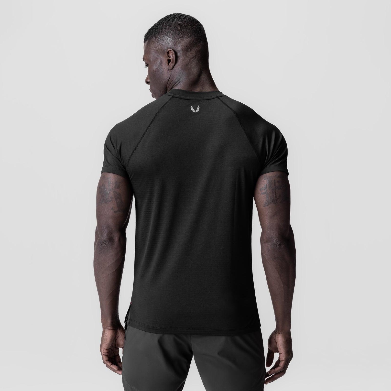 0839. 3D-Lite® 2.0 Lycra® Fitted Tee - Black "OTWR Block" Product Image