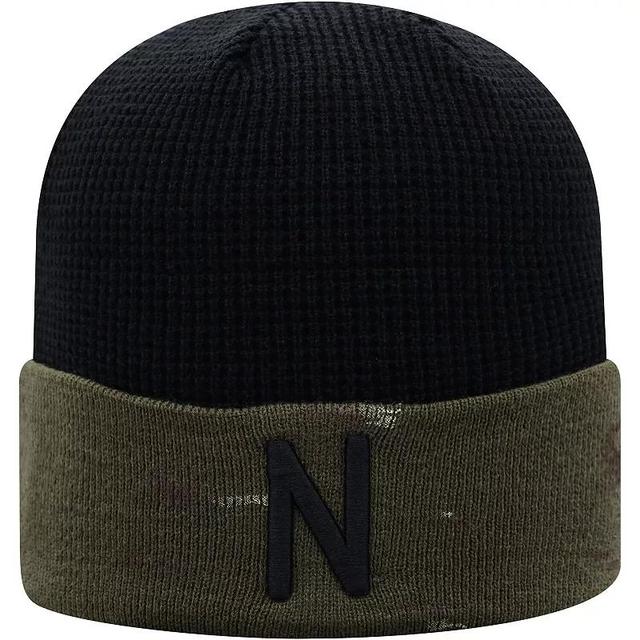 Mens Top of The World Olive Nebraska Huskers Oht Military-Inspired Appreciation Skully Cuffed Knit Hat - Olive Product Image