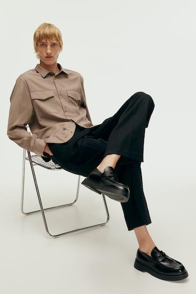 Regular Fit Utility Overshirt Product Image