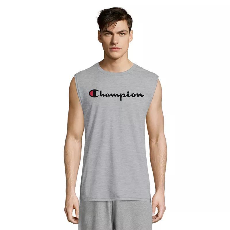 Mens Champion Logo Graphic Muscle Tee Product Image