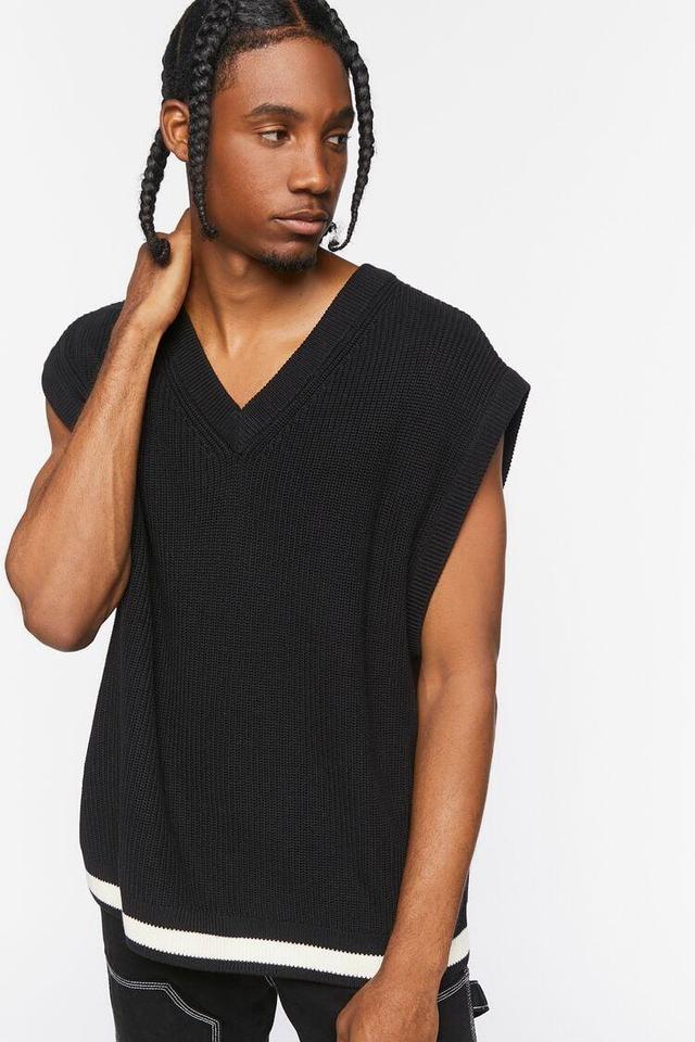 Contrast-Hem Sweater Vest | Forever 21 Product Image