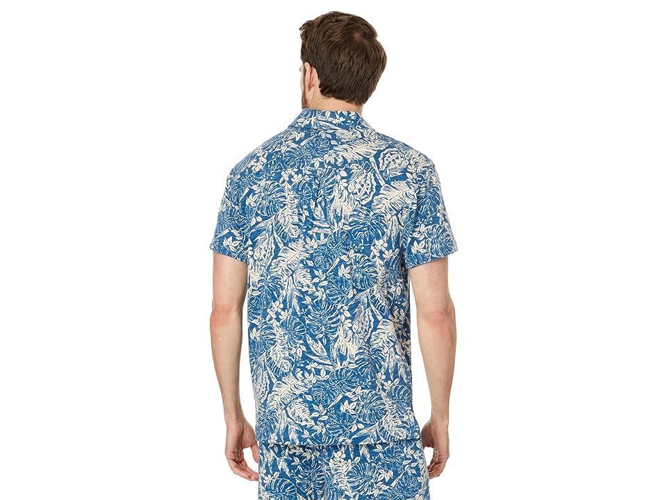 Pendleton Wayside Knit Shirt Short Sleeve (Seashore Blue) Men's Clothing Product Image