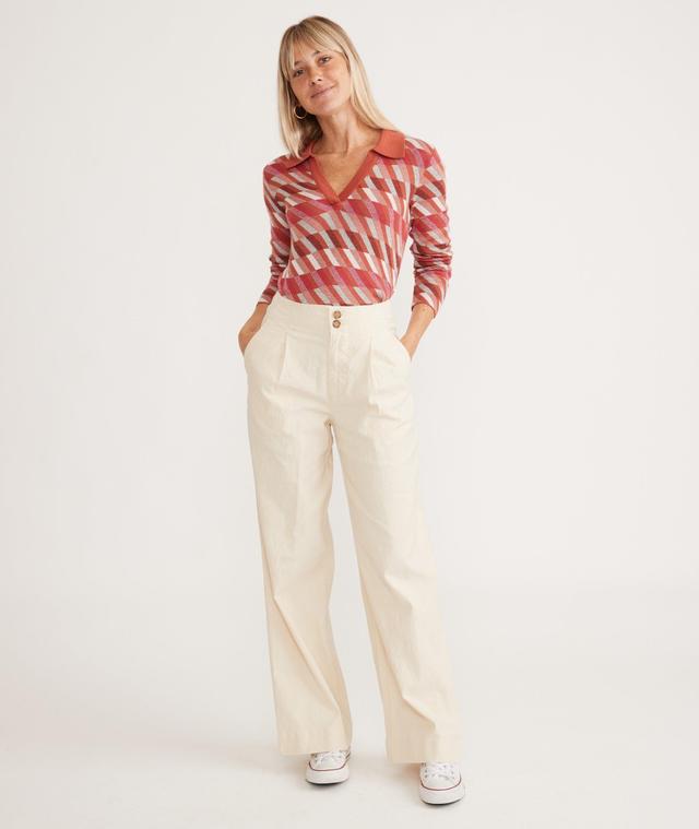 Flora High Waisted Trouser Product Image