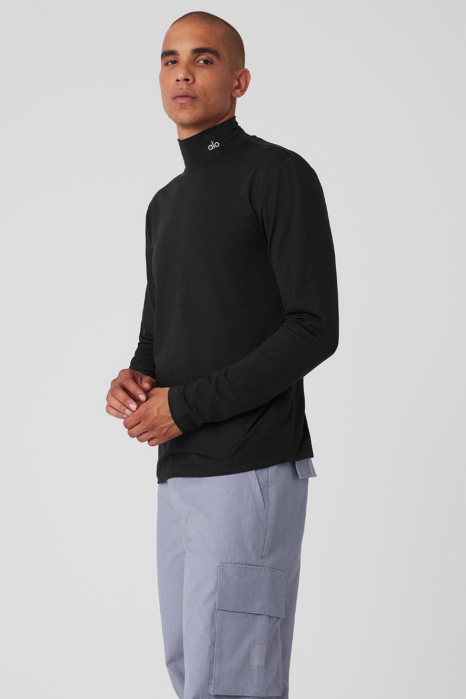 Conquer Reform Mock Neck Long Sleeve - Black Male Product Image