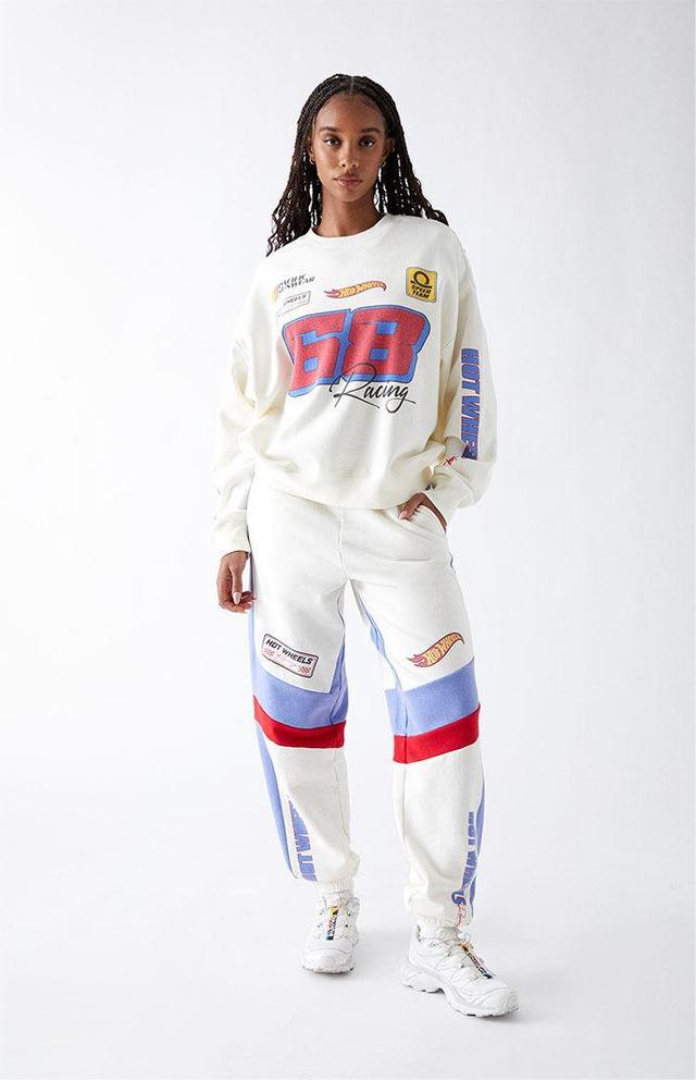 Hot Wheels Women's Circuit Racing Crew Neck Sweatshirt Product Image