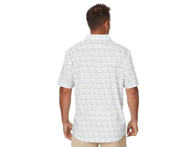 Faherty SS Movement Shirt (Ivory Endless Peaks) Men's Jacket Product Image