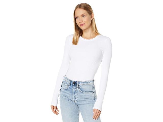 SUNDRY Long Sleeve Crew Women's T Shirt Product Image