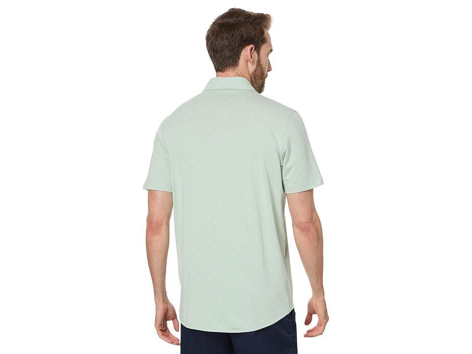 TravisMathew Set A Course (Jadeite) Men's Short Sleeve Knit Product Image