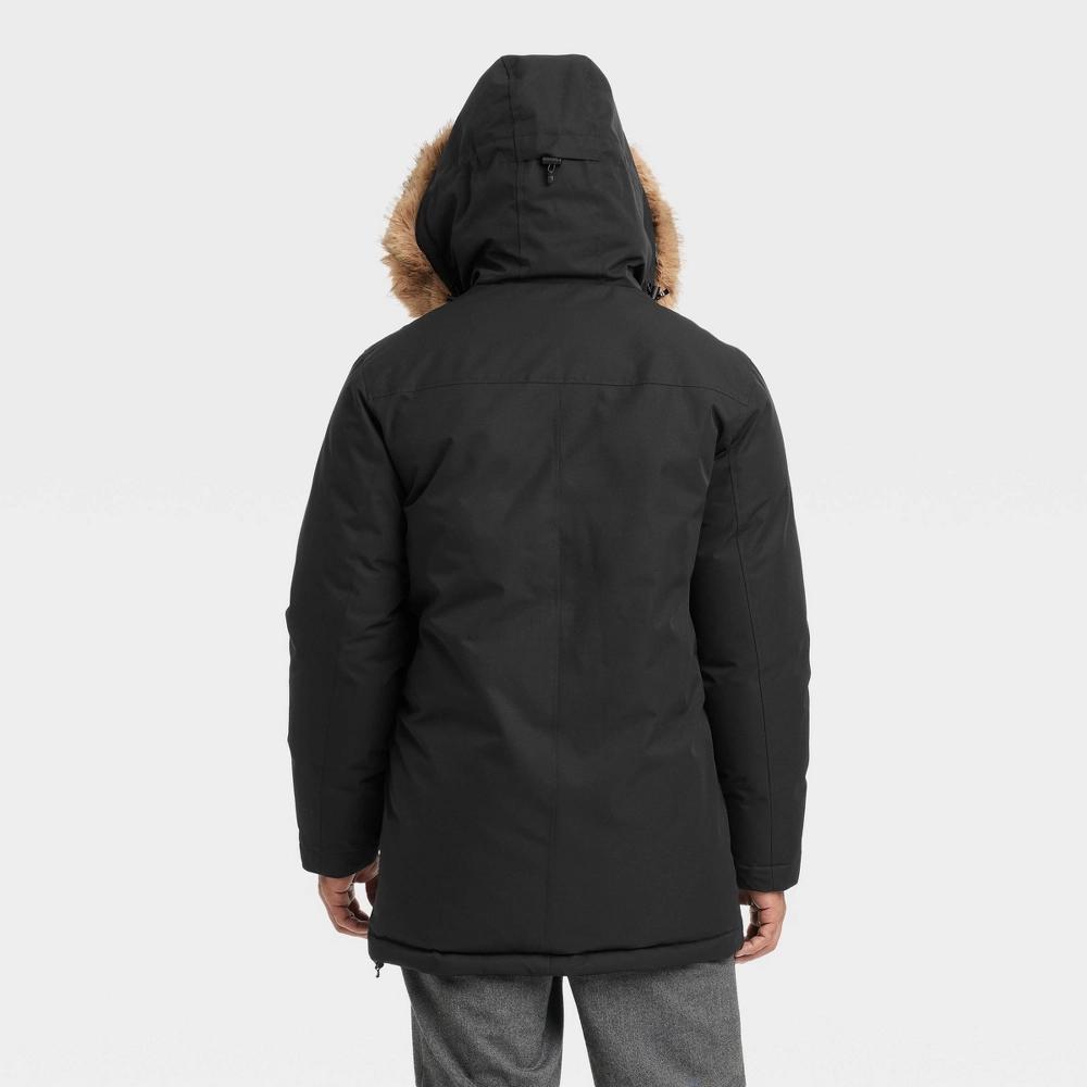 Mens Heavyweight Parka - Goodfellow & Co Black M Product Image