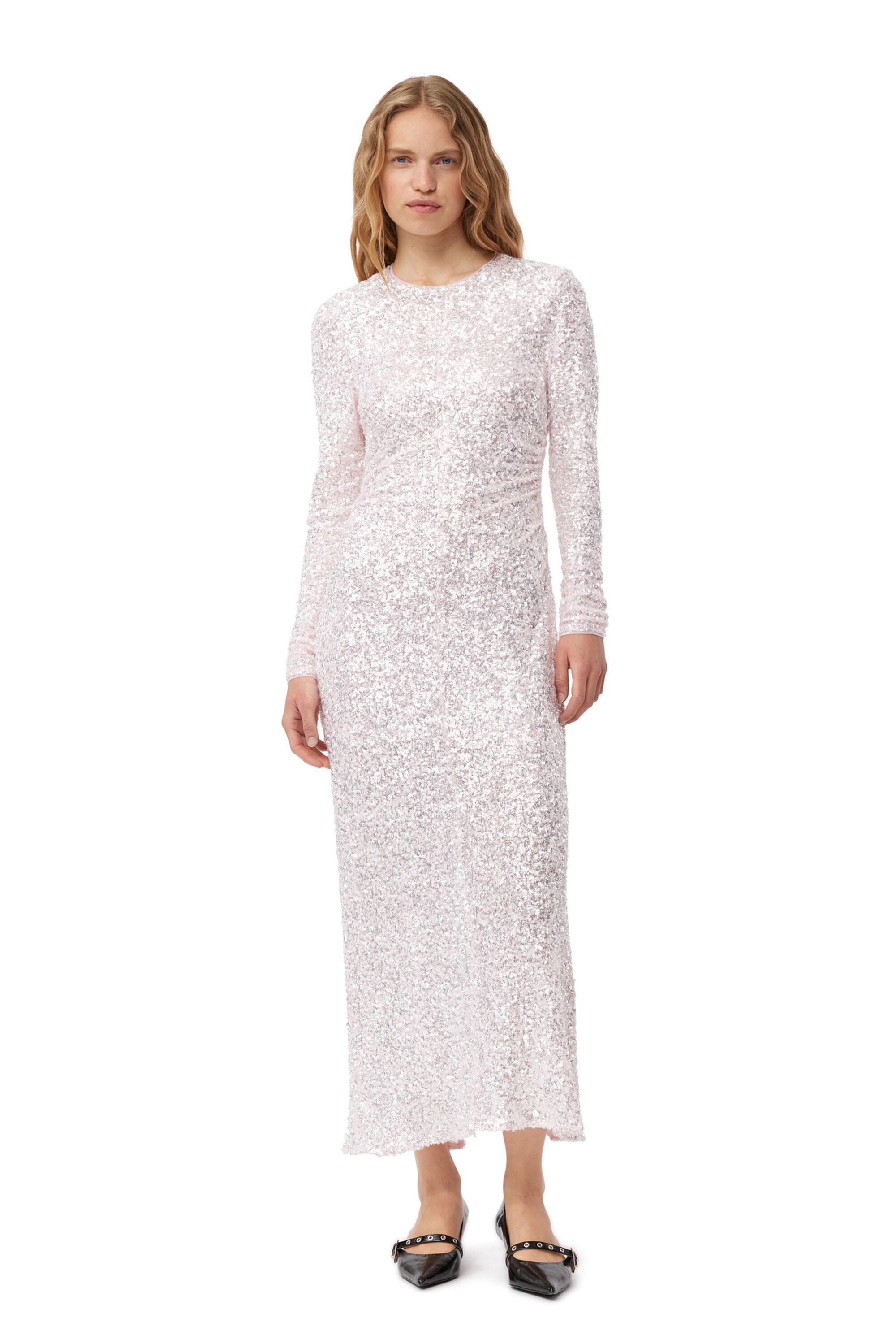 3D Sequins Maxi Dress Product Image