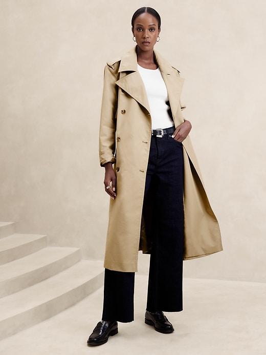 Water Resistant Trench Coat Product Image