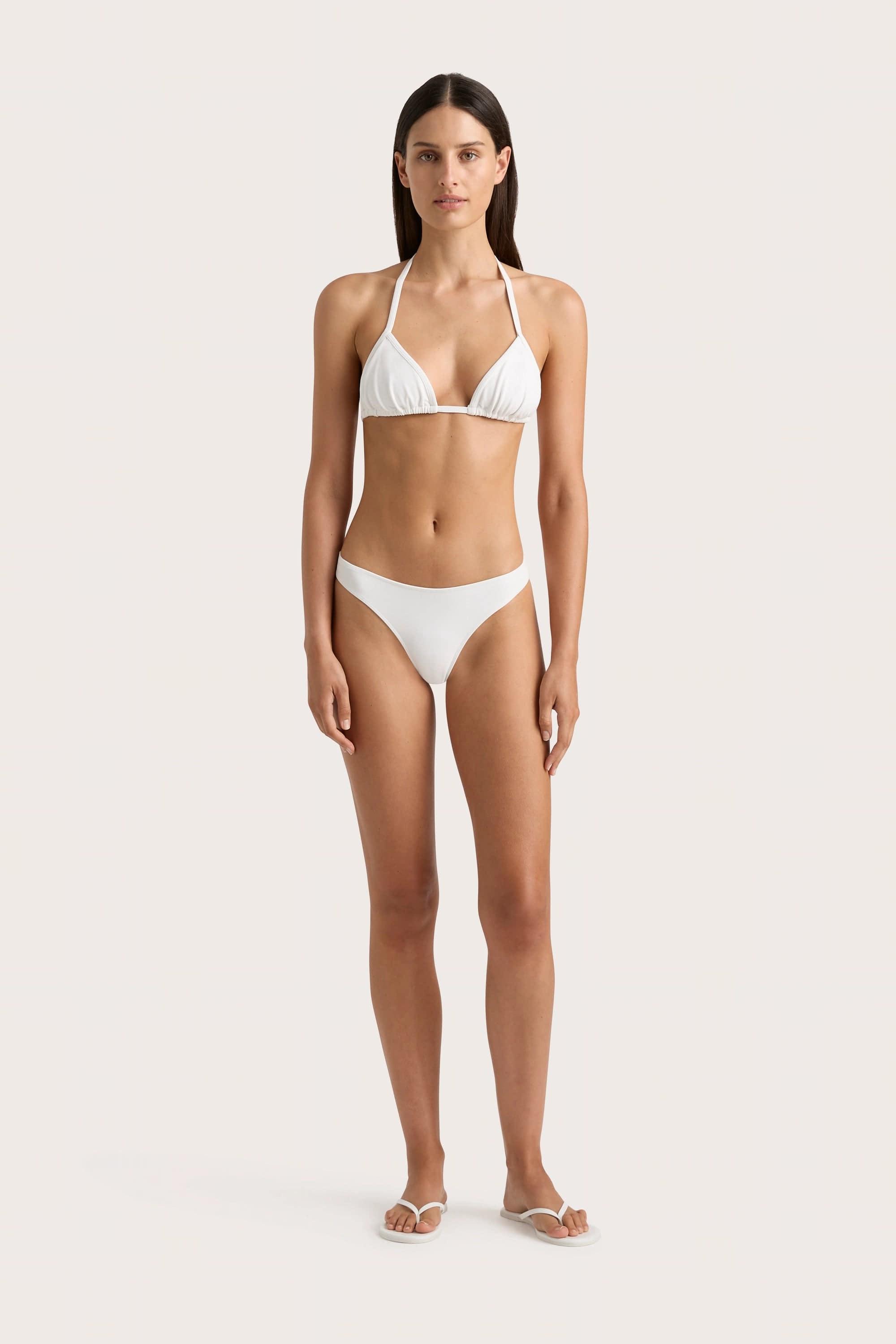 Bebe Bikini Bottom White Product Image