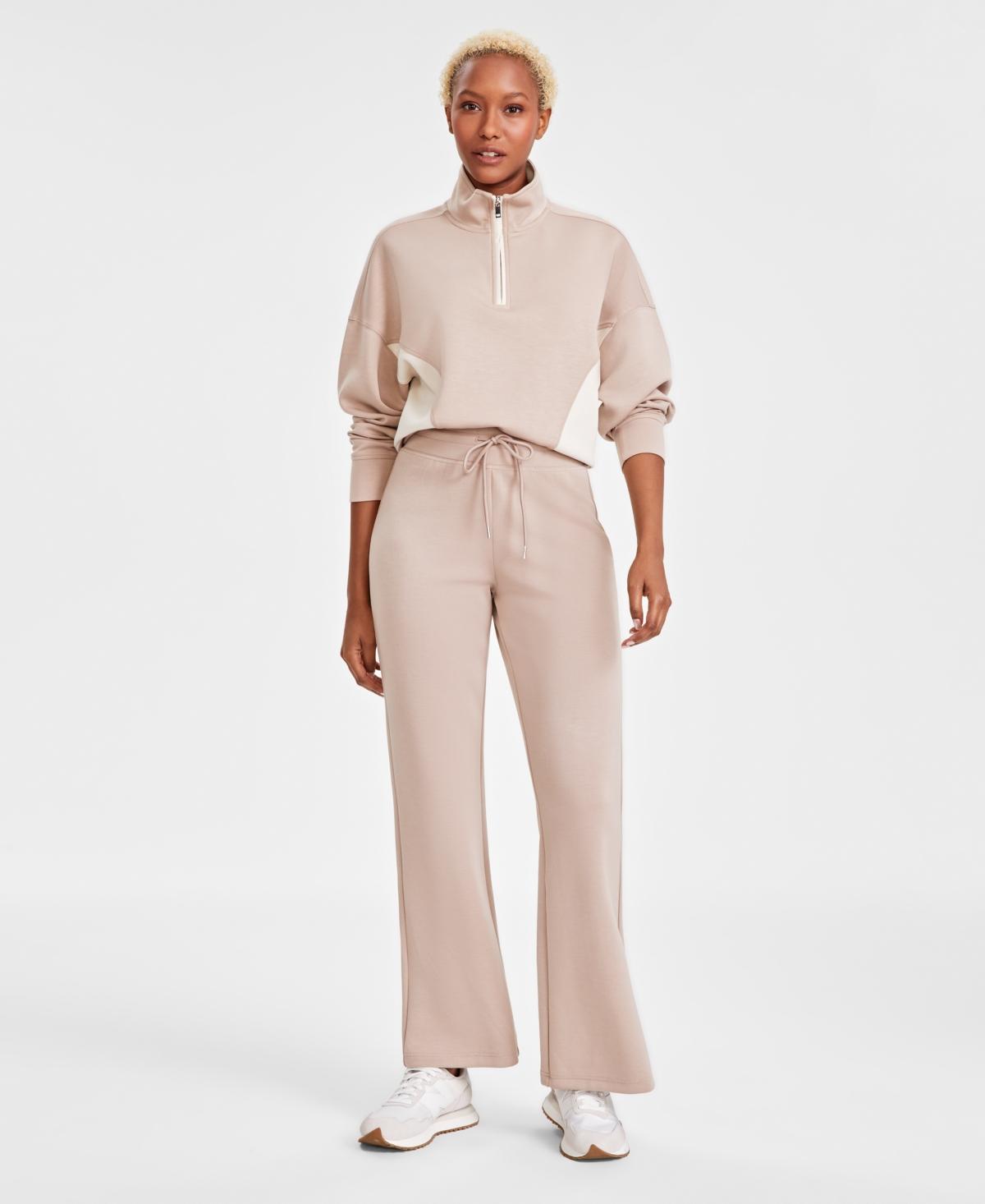 And Now This Womens Scuba Wide-Leg Tie-Waist Pants, Created for Macys Product Image