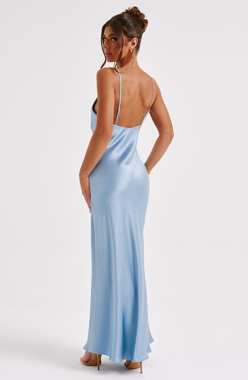 Anja Maxi Dress - Turquoise Product Image