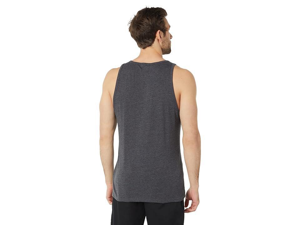 Volcom Solid Heather Tank (Dark Black Heather 1) Men's Clothing Product Image