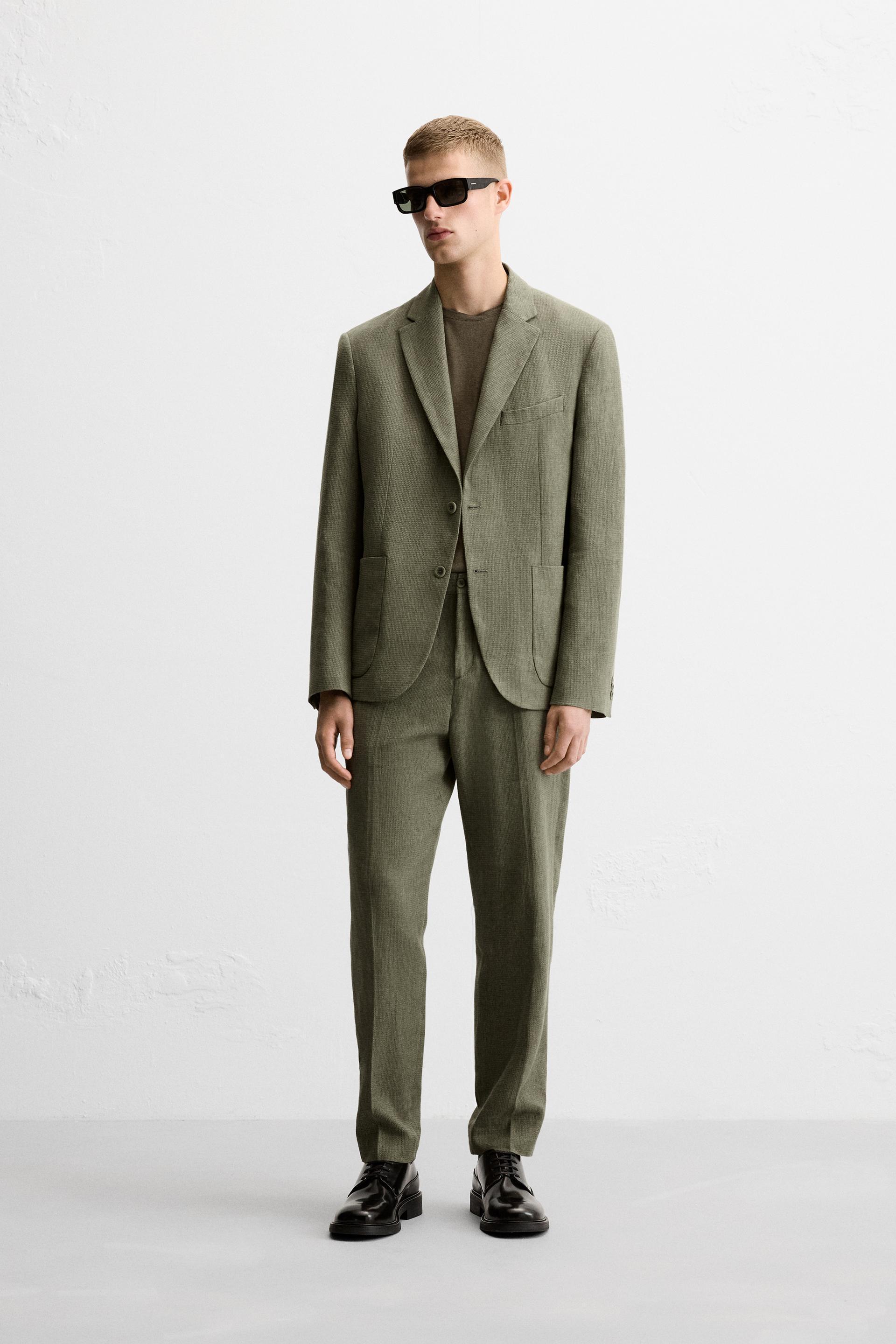 COTTON - LINEN SUIT JACKET Product Image