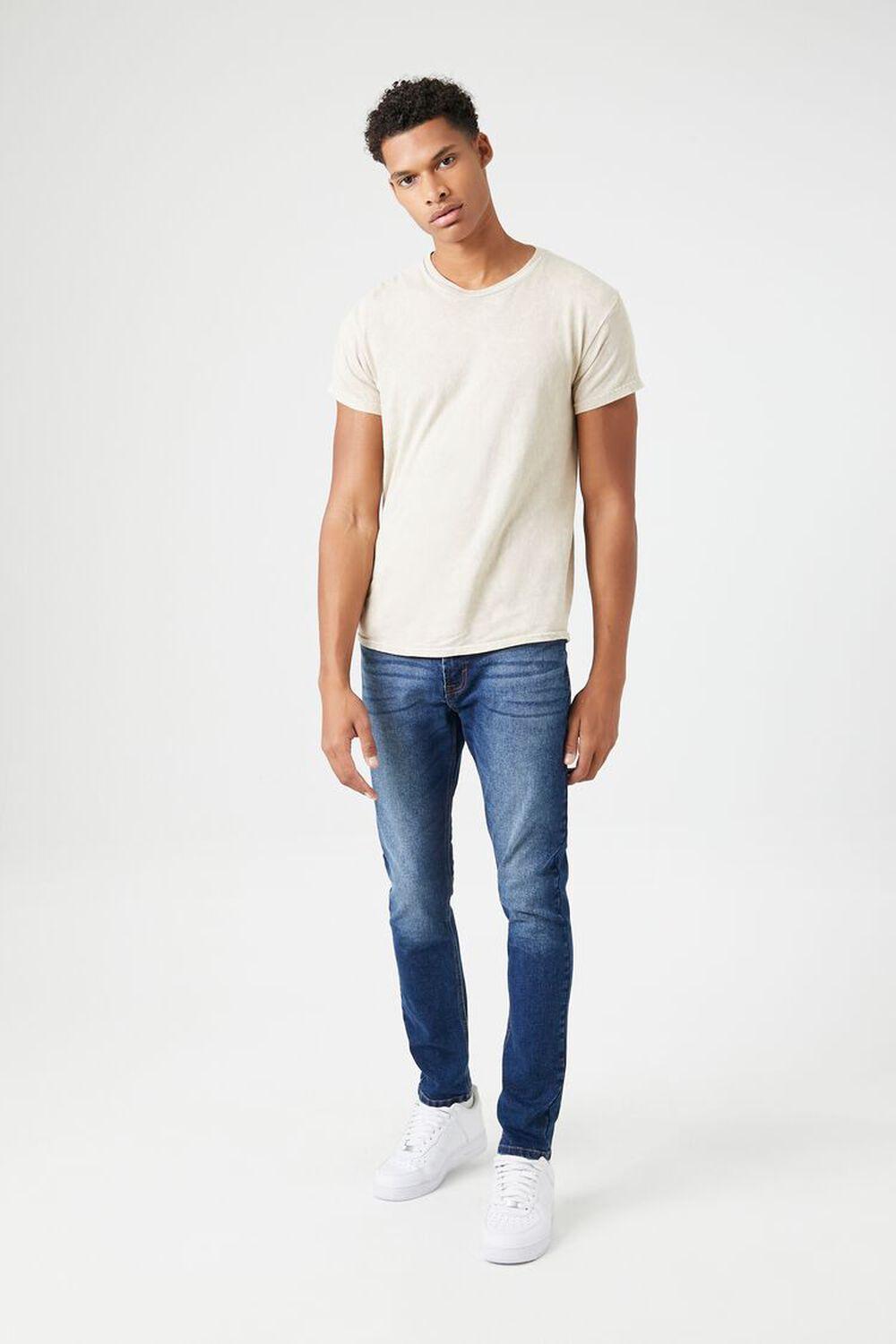 Mineral Wash Crew Tee | Forever 21 Product Image