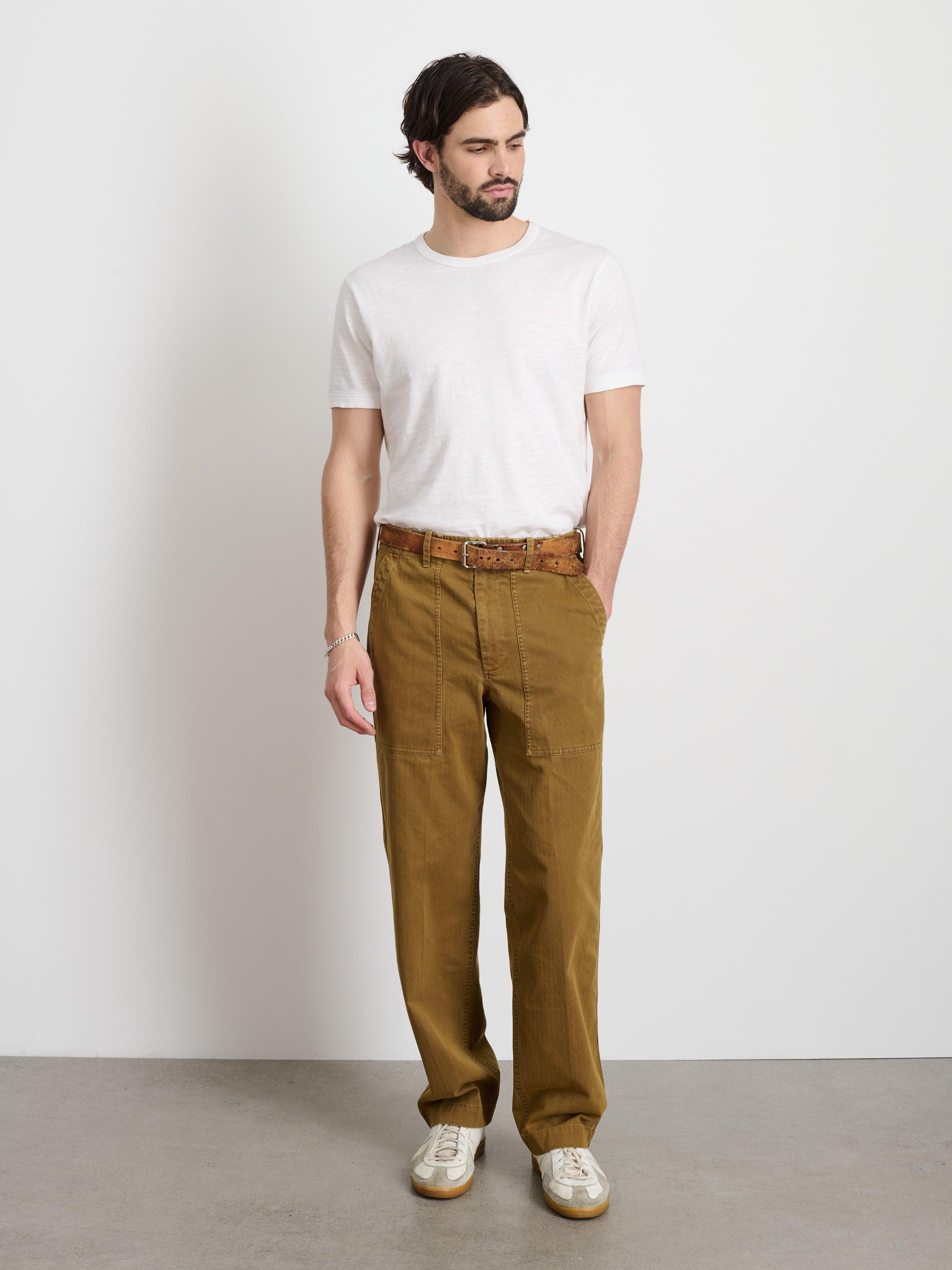 Field Pant in Herringbone Male Product Image