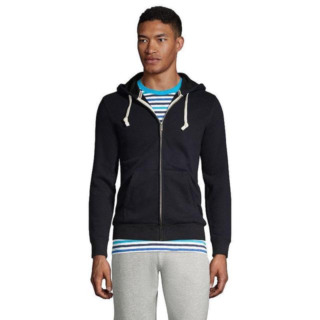 Big & Tall Lands End Serious Sweats Full-Zip Hoodie, Mens Product Image