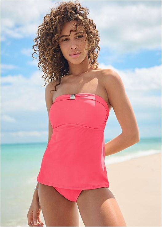 Goddess Bandeau Tankini Top Product Image