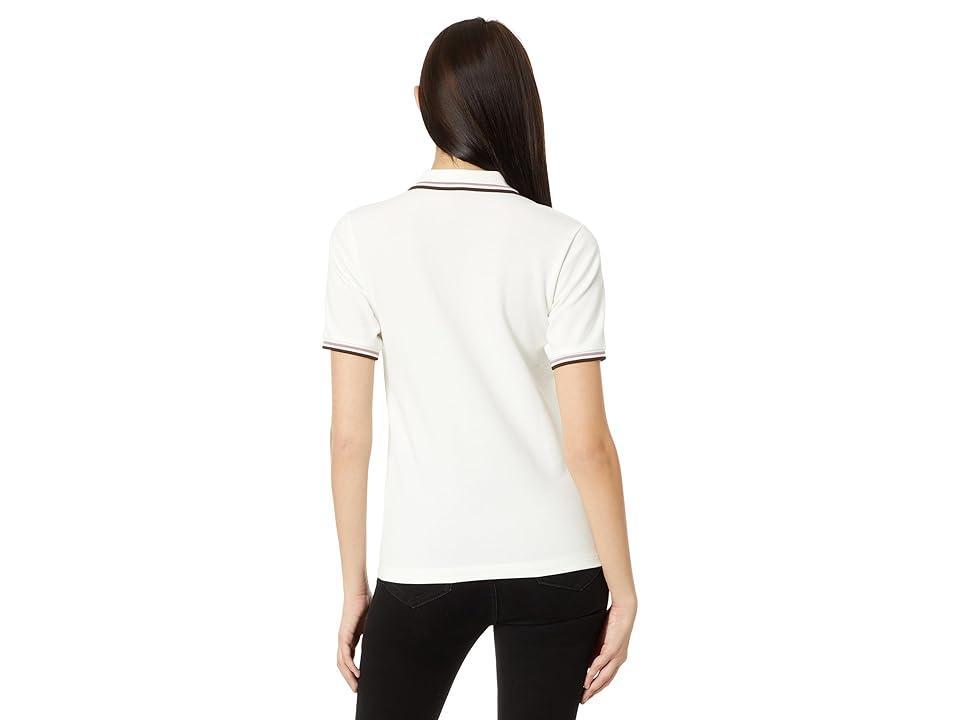 Fred Perry Twin Tipped Fred Perry Shirt (Snow ) Women's Clothing Product Image