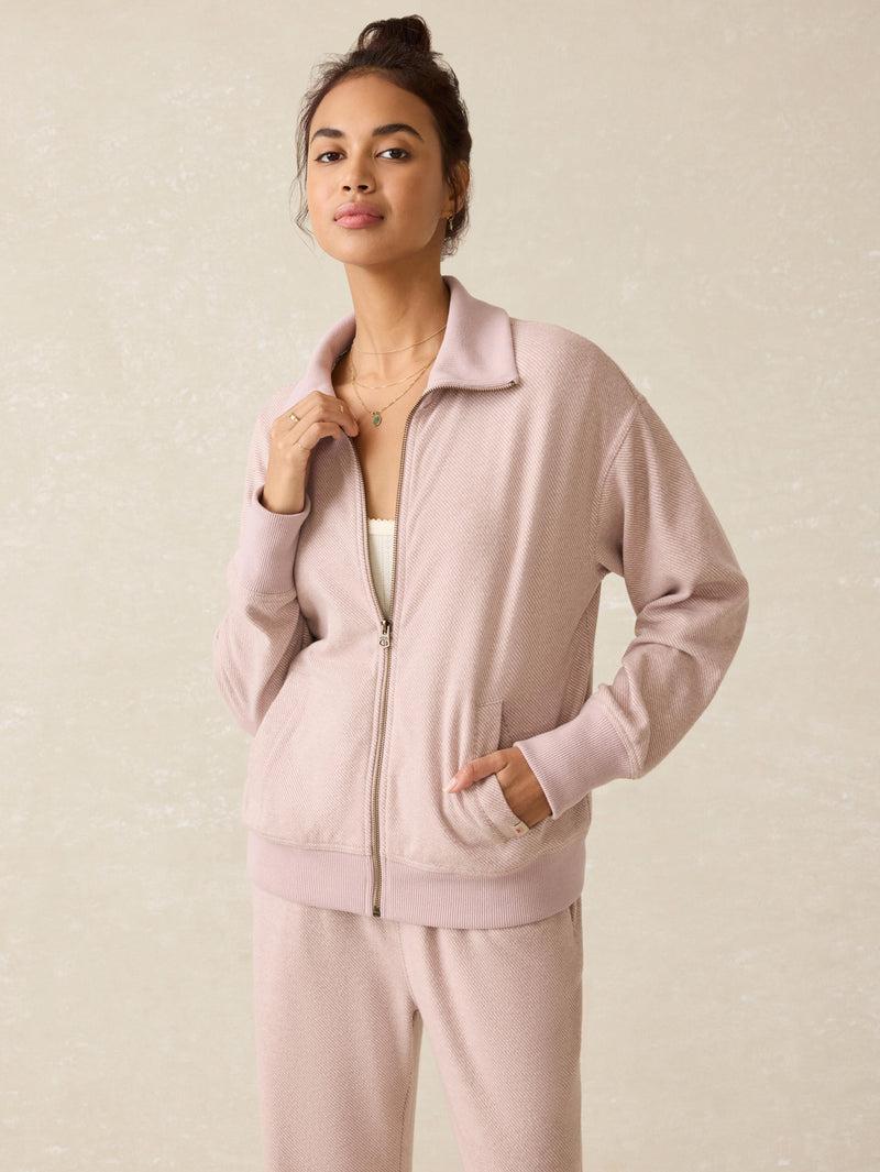 Legend™ Lounge Full Zip - Blush Twill Product Image