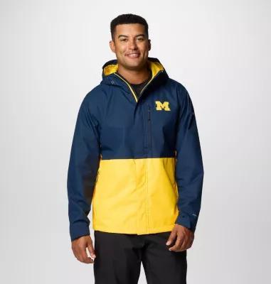 Columbia Men's Collegiate Field Bound Jacket - Tall - Michigan- Product Image