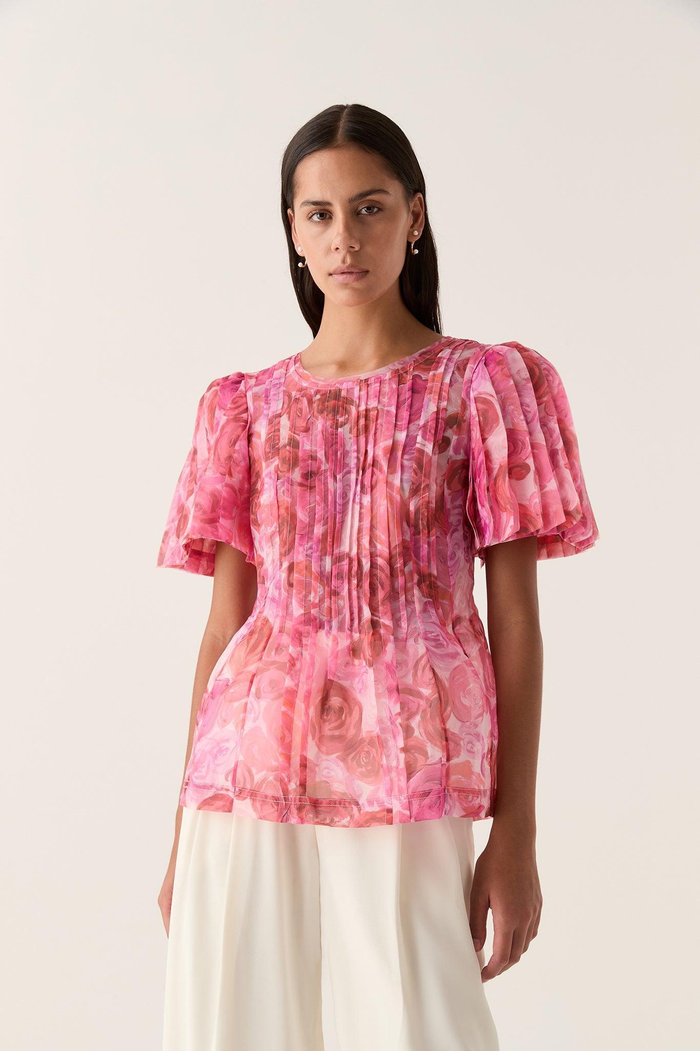 Stella Linear Ruffle Top Product Image