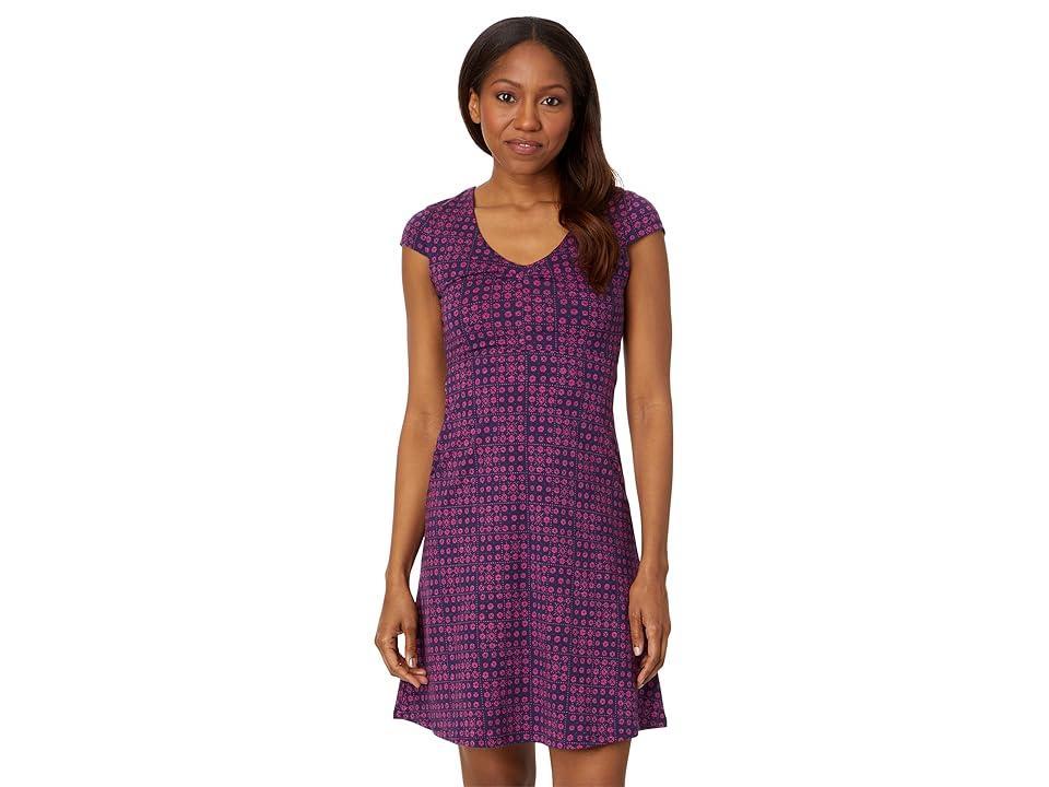 Toad&Co Rosemarie Dress (Midnight Geo Print) Women's Dress Product Image