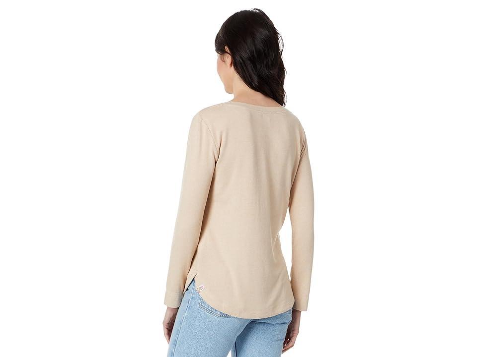 Tommy Bahama Sea Sands Long Sleeve Top (Light ) Women's Blouse Product Image