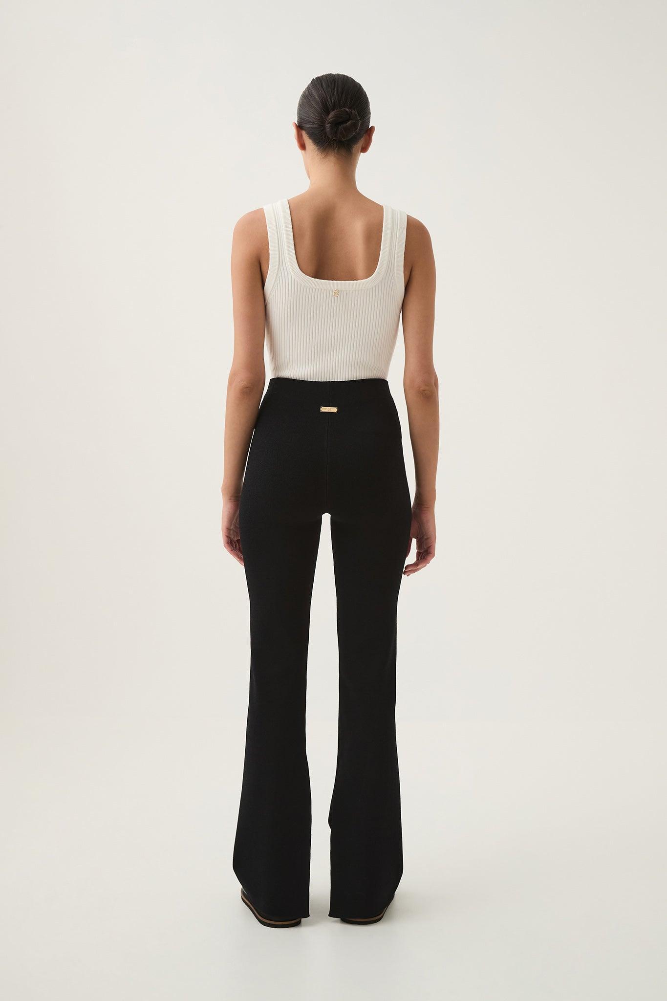 Isobel Split Hem Knit Pant Product Image