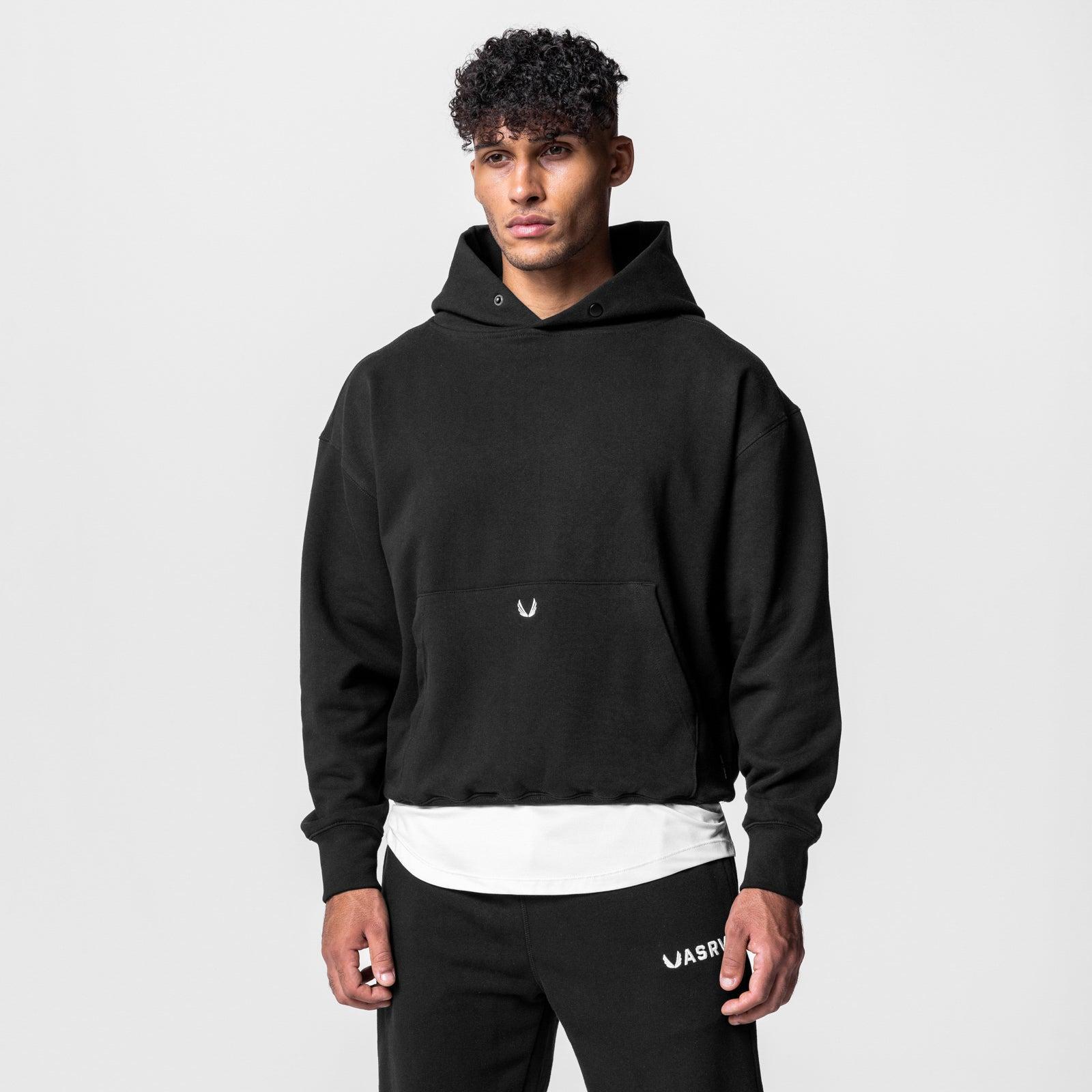 0648. Tech-Terry™ Hoodie - Black Product Image