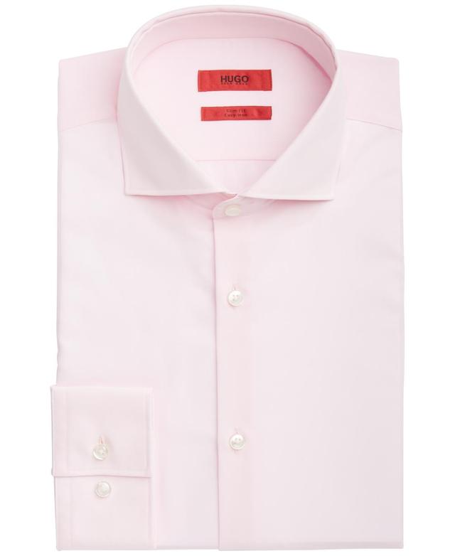 Hugo by Hugo Boss Mens Slim Fit Solid Dress Shirt Product Image