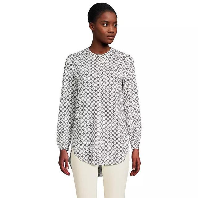 Womens Lands End Long Sleeve A-Line Tunic Product Image