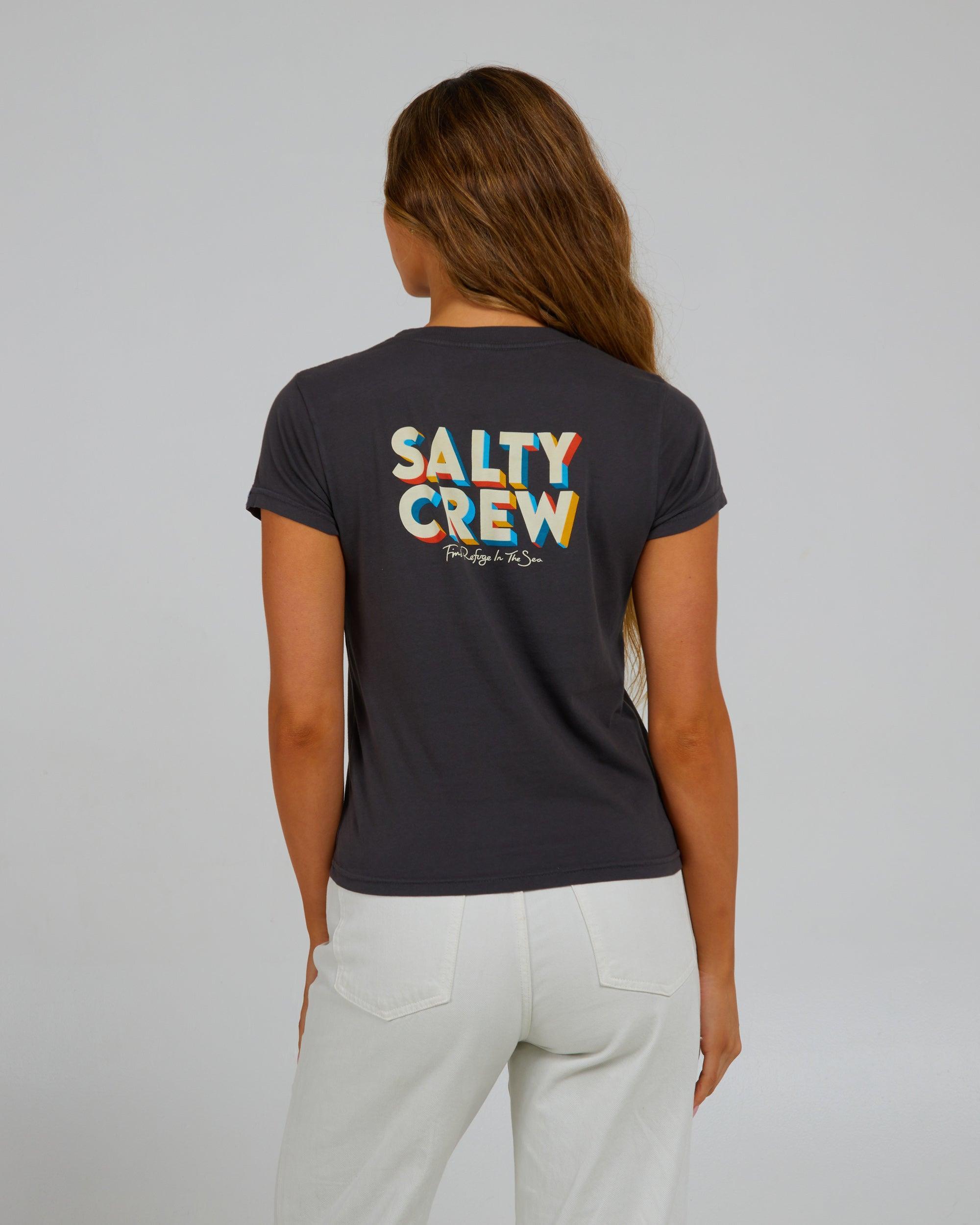 Jolly Modern Tee - Charcoal Female Product Image