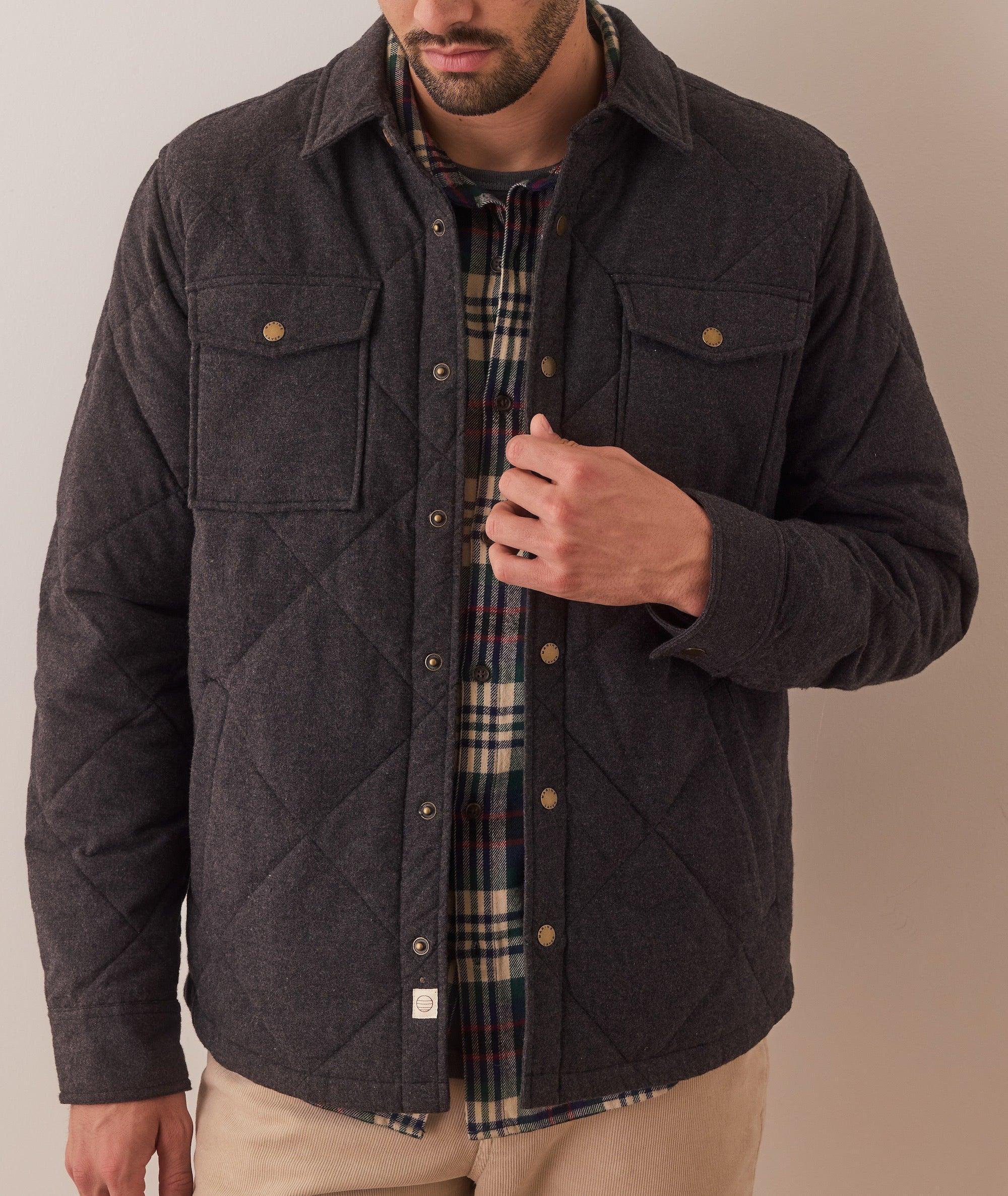 Olin Quilted Overshirt Product Image