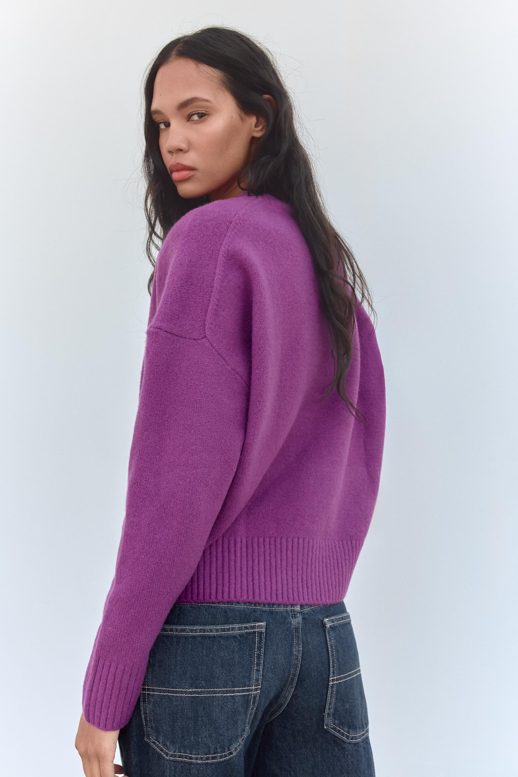 BASIC SOFT KNIT SWEATER Product Image