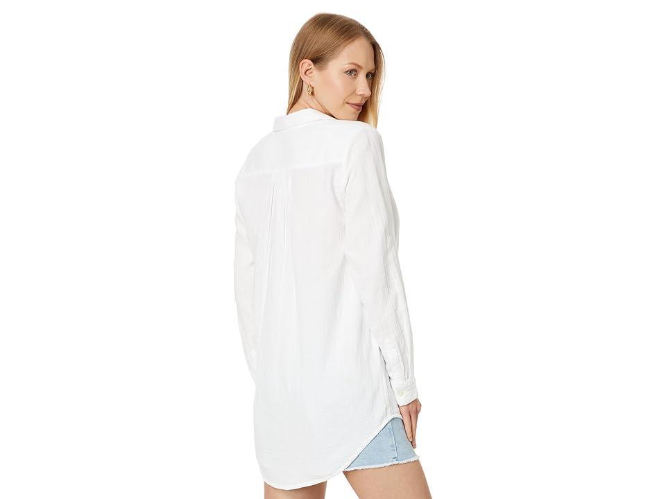 Lilla P Long Sleeve Button Down Tunic Women's Clothing Product Image