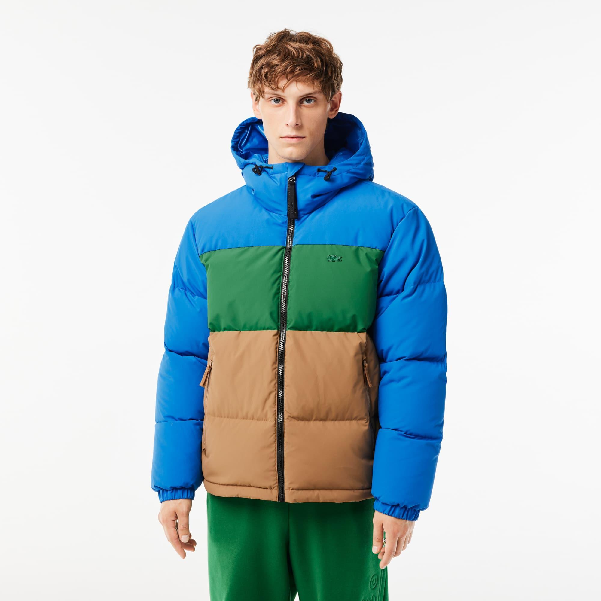 Men's Water-Repellent Hooded Puffer Jacket Product Image