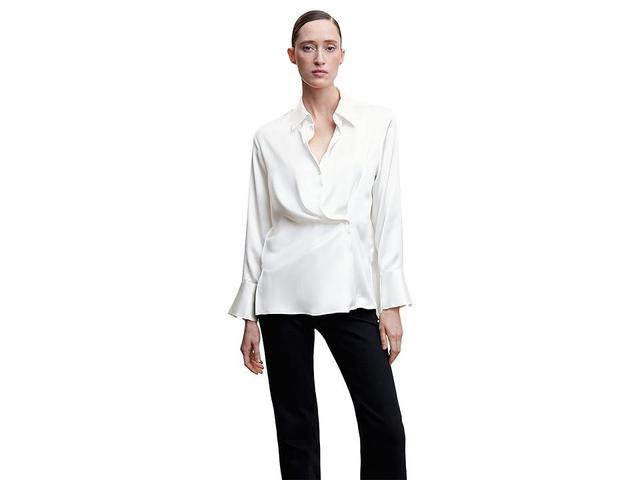 MANGO Blancu Shirt (Off Women's Clothing Product Image