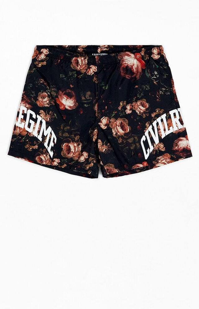 Civil Men's Eternal Roses 6" Swim Trunks Product Image