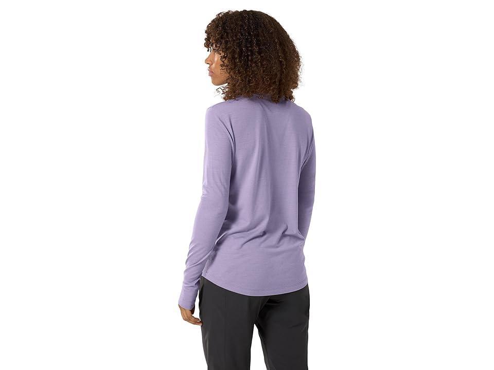 Arc'teryx Lana Merino Wool Crew Long Sleeve (Velocity) Women's Clothing Product Image