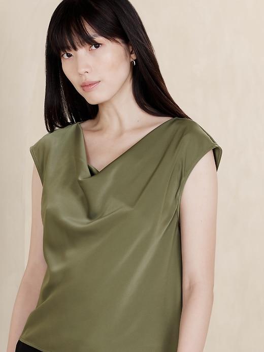 Cowl-Neck Top Product Image