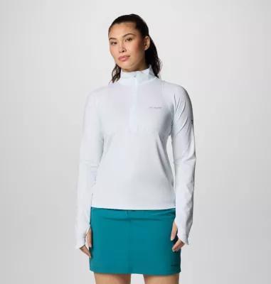 Columbia Women's Summit Valley Long Sleeve Half Zip Shirt- Product Image