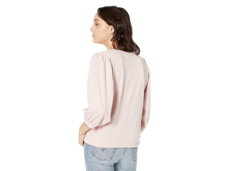 Splendid Eco Bubble Sleeve Pullover (Blush) Women's Clothing Product Image