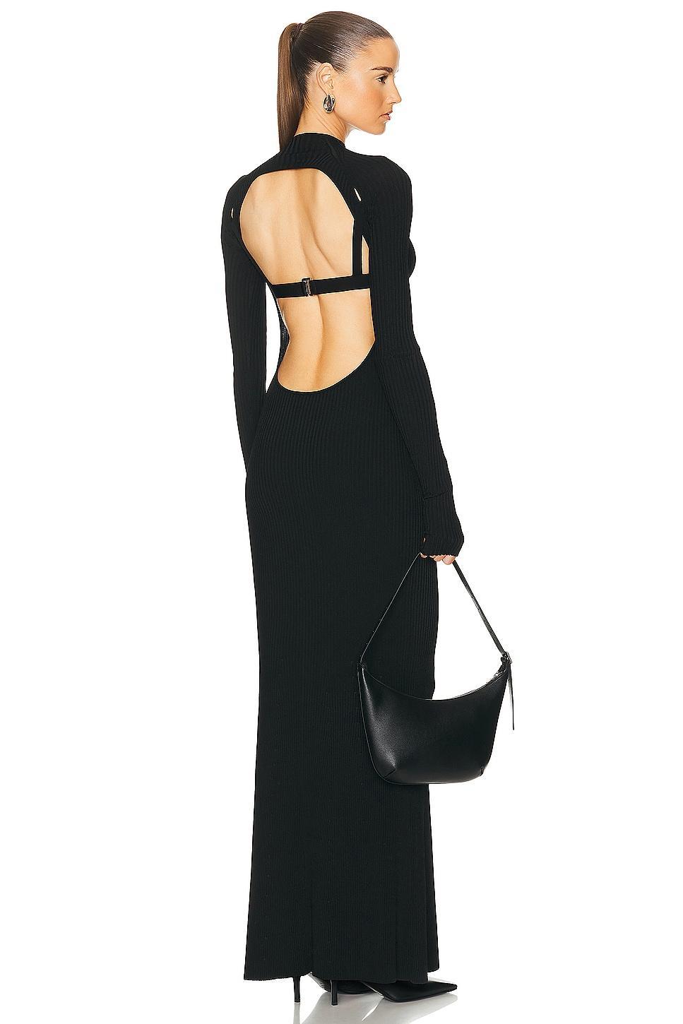 Dion Lee Double Underwire Bra Dress Black. (also in ). Product Image