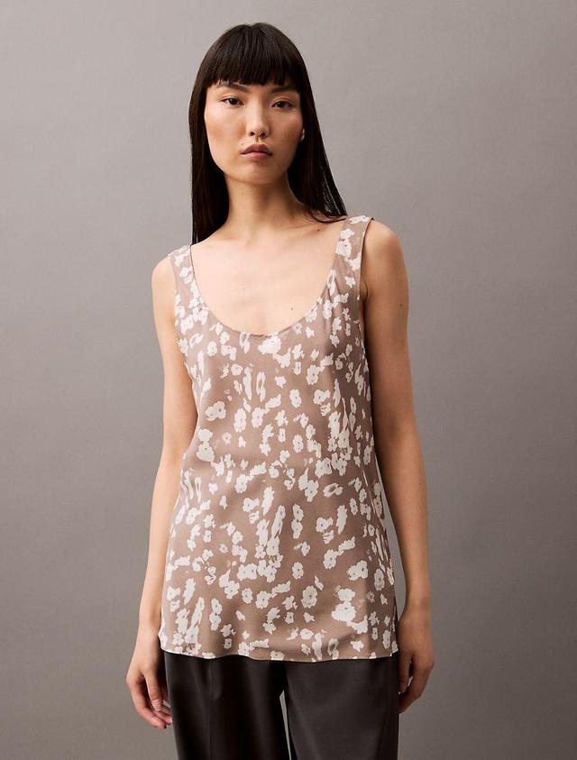 Flowing Print Tank Top Product Image