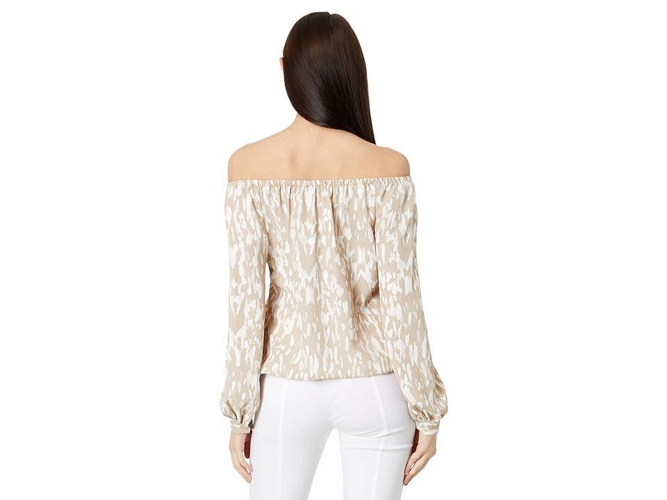 Vince Camuto Print Off the Shoulder Top Product Image