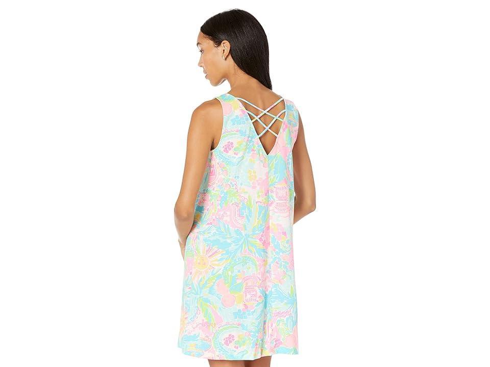 Lilly Pulitzer Kristen Dress Sunshine State of Mind) Women's Clothing Product Image